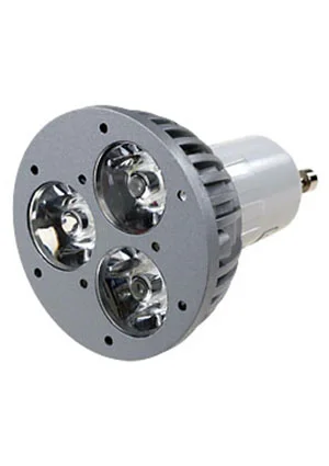 Fier Lighting FEX107 GU10, 3x1W 220В лампа светодиодная, цвет теплый белый