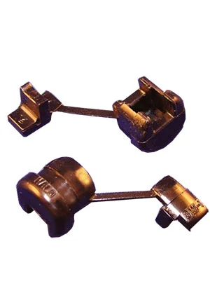 Китай 3W-1, Фиксатор кабеля проходной плоский 18AWG, черный 11*9.9мм