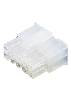 KLS MF-2x5F (MF-10F), розетка на кабель БЕЗ КОНТАКТОВ 4.2мм Mini-Fit (L-KLS1-4.20-2X05-MH)