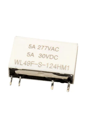 Gangyuan WL49F-S-124M2, = G6DN-1A 24VDC  =HF49FD-1A 24VDCS, =HF49FD/024-1H22GFL) реле 24VDC 7A, герметичное,
