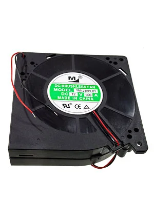 JIULONG MOTOR Y-Y12032H12B, вентилятор центробежный 12В провода 120х120х30мм подшипник качения