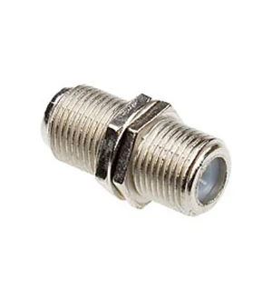 Huei Juann GF-818W, переходник F гнездо - F гнездо с гайкой