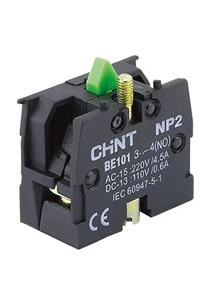 CHINT 576841, (Стар. номер 576728 снят с произ-ва)  Блоки контактные NP2-BE101,1НО (R)