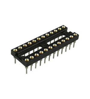TE Connectivity 7-1437539-7, панелька для микросхем TRS-24 DIP узкая (824-AG31D-ESL)