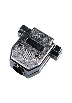 NXU DNT-15C, корпус для D-SUB 15pin металлизированный с удлиненным винтом (158-15CCT)