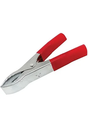 TDM electric SQ0541-0011, зажим крокодил  15А 75мм красный