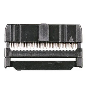 NXU IDC-20F, гнездо на шлейф шаг 2.54мм  (110-20TAK)