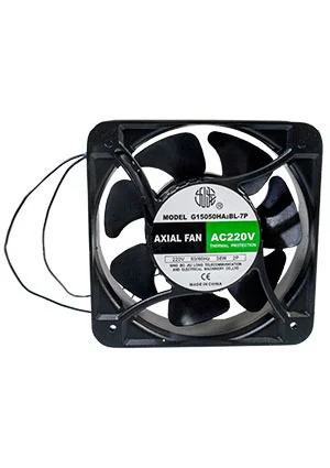 JIULONG MOTOR G15050HA2BL-7P, вентилятор 220В провода 150х150х50мм подшипник качения