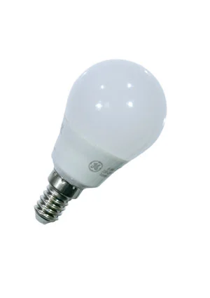 GE Lighting LED5.5/P45/865/E14/220-240V/FR, лампа светодиодная, 5.5Вт, 500Лм, 6500K, E14