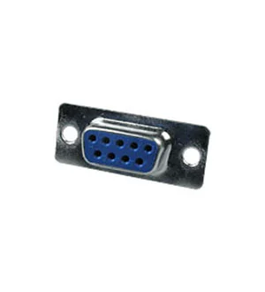 NXU DB-9F, гнездо D-SUB 9 pin пайка на кабель  (100-09SCBNS)