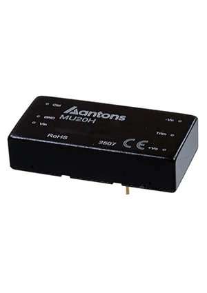ANTONS POWER MU20H-2415, DC/DC Regulated URB2415LD-20WR3 = URB2415LD-20WR3