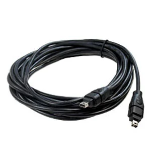 NXU XYC092 5 M  BLACK, Кабель IEEE 1394 "fire wire" 4pin/4pin 5м