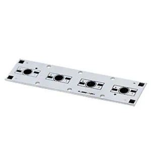 ARL S-100L25-4E MONO, Алюм. плата для 4-x одноцв.св.диодов(Emitter 4x,W)