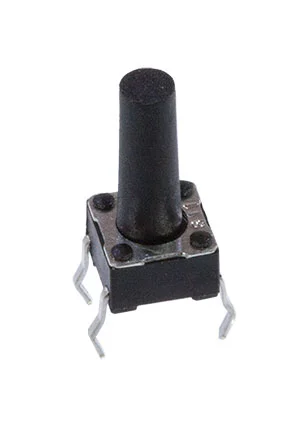 Gangyuan KAN0621-1301B010, кнопка тактовая 6х6 h=13мм (=0613GHIM-130G-G)
