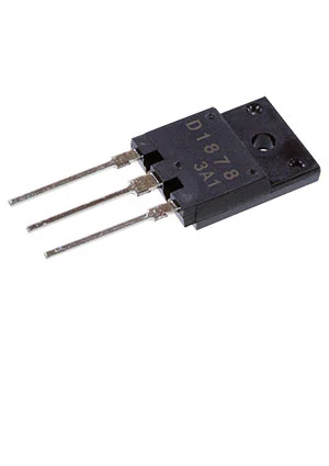 ISCSEMI 2SD1878, Биполярный транзистор NPN 1500В 5А 60Вт TO3PF