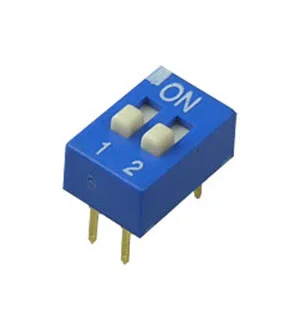 Switronic DS-02BBU-G, DIP переключатель 2 поз. (аналог для SWD 1-2 ВДМ 1-2)