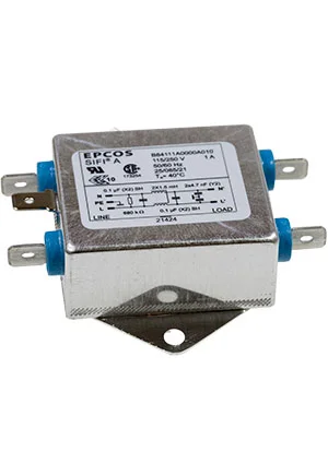 TDK EPCOS B84111AA10, сетевой фильтр B84111A0000A010 2x1A 250В