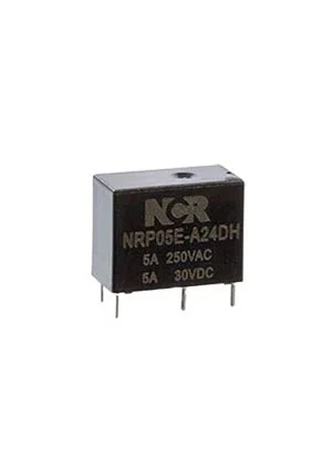 NCR NRP-05E-A-24D-H, реле 24В 10А 250В 206*15.3*10.2мм (1-1393217-8 RE031024)