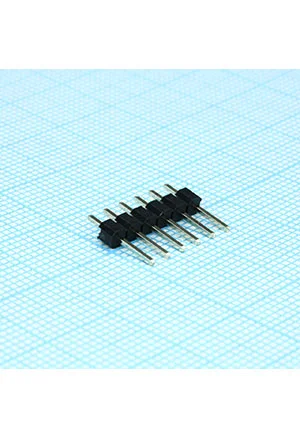 CONNFLY DS1021-1x6SF11-B, вилка на плату шаг 2.54мм