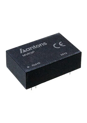ANTONS POWER MVK3P-2412, DC/DC Regulated WRF2412P-3WR2 = WRF2412P-3WR2