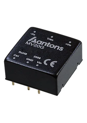 ANTONS POWER MV20G-2412, DC/DC Regulated VRB2412YMD-20WR3 = VRB2412YMD-20WR3
