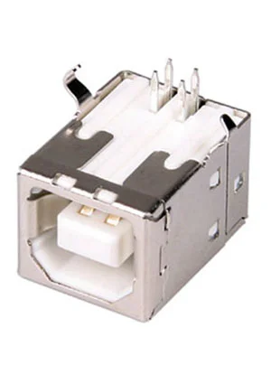 NXU USBB-1J-W, розетка на плату тип B белая (152-W103 USBB-1J)