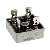 YJ KBPC1506, выпрямительный диодный мост, 600В, 15А [KBPC8]