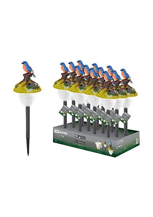TDM Electric SQ0330-0113, Светильник СП "Птицы" на солнечных батареях, меняют цвет, пластик, в ассортименте, ДБ,