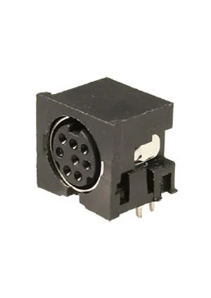 Sonion MDN-8FR, разъем MiniDIN гнездо на плату (аналог для AF-3280)
