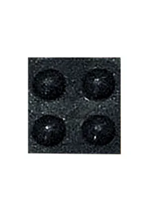 Gainta RF-1001, круглая резиновая ножка черного цвета (H=3.0mm D=6.0mm) / RF-1001