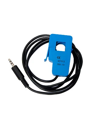 YHDC SCT-013-30, разъемный датчик тока +/-30А, окно 13х13мм, кабель со штекером 3,5мм