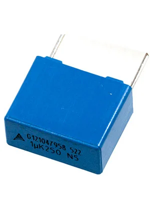 TDK EPCOS B32522C3105K000, конденсатор пленочный 1мкФ 5% 250Вdc