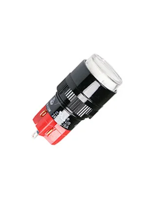 DECA D16LMR1-1ABCW, кнопка без фиксации 250В 5А