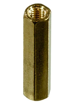 KLS PCHSS-20, стойка для печатной платы латунная М3 шестигранная (L-KLS8-DBK-M3-E4.7-L20)