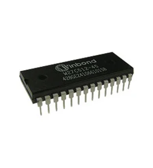 Winbond W27C512-45Z, микросхема памяти PDIP28