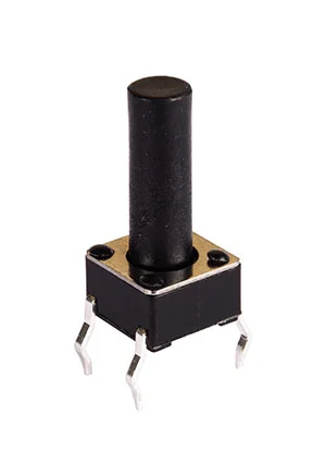 Switronic 0613HIM-130G-G, кнопка тактовая 6х6 h=13мм (аналог для TS-A6PS-130)