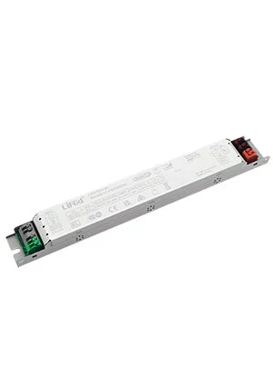 Lifud LF-FSD090YA, LED драйвер, 90Вт, вх 220-240В AC, вых 250-1050мА 54-240В DC, неизол, металл, DALI/PUSH