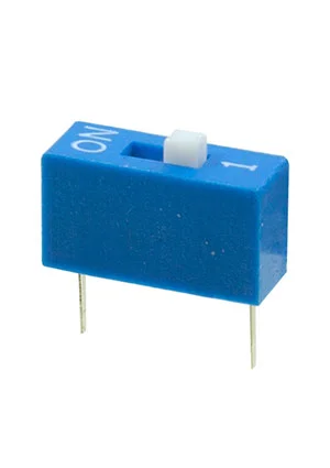 KLS KLS7-DS-01-B-0-0, DIP переключатель 1 поз. шаг 2.54мм (=SWD1-1, DS-01)