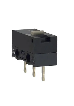 OMRON D2F-01, микропереключатель кнопка SPDT 0,1A/30ВDC