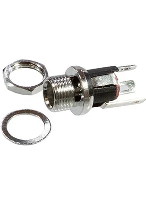 Kycon KLDPLX-0202-B, разъем питания Jack 2.5 3А 24В M8