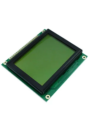 WINSTAR WG12864C-YYH-V#N, ЖКИ графический 128х64, подсветка Ж-З, инд Ж-З 5В
