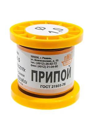 ПМП Припой ПОССУ30-05 ТР 1.0мм  катушка 100г