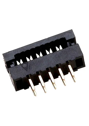 KLS L-KLS1-205-10-B, IDC вилка 2.54мм 10 контактов черная