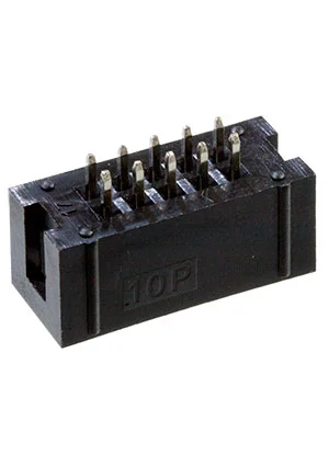 KLS BH-10 (IDC-10MS), вилка на плату шаг 2.54мм прямая (L-KLS1-202-10-S-B)