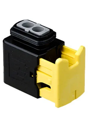TE Connectivity 2-1418483-1, корпус розетки HDSCS 2 контакта (тип MCP2.8)
