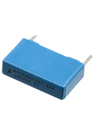 TDK EPCOS B32522C3104K, конденсатор 250Vdc 10% 0.1мкФ