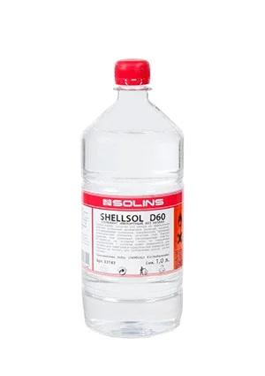Solins SHELLSOL D60 0.1л, индустриальный растворитель 100мл