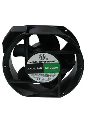 JIULONG MOTOR G17050HA2BT-5P, вентилятор 220В клеммы 172х150х50мм 5 лопастей подшипник качения