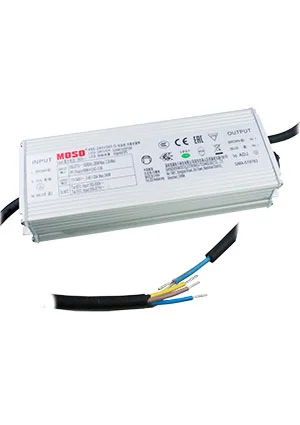 MOSO X6E-240V343-G, LED драйвер, 240Вт, вых 0.7-1.05А 171-343VDC, изолир, потенц, металл, IP67