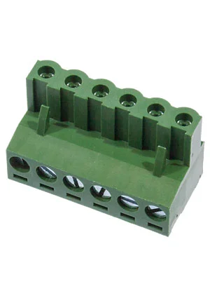 DECA MC100-508-06P, клеммник на провод, шаг 5.08мм 6 контактов